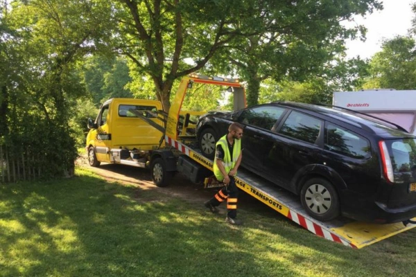 schadeauto laten ophalen