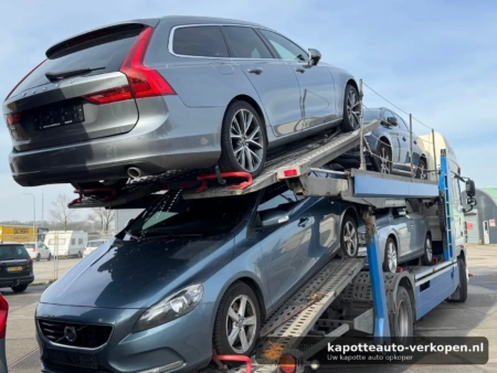 Kapotte Volvo verkopen aan Volvo opkoper